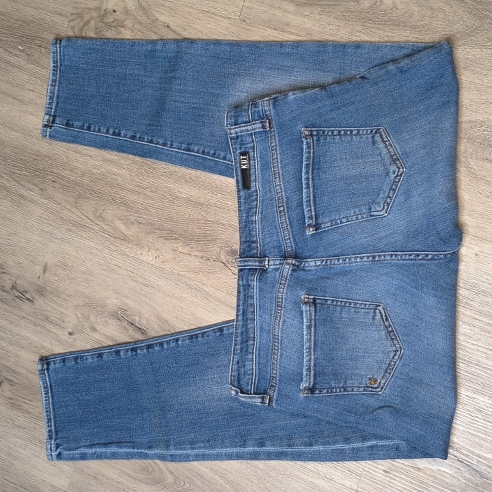 sac304✂️High Rise Straight Leg w/26" Inseam KUT Woman's Jeans Size 8 - Picture 2 of 7
